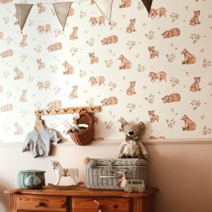 Alternative view of Dekornik | Behang Little Bears