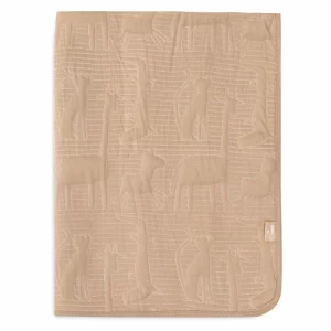 Jollein | Deken Wieg 75x100cm Jungle Jambo Biscuit / Oatmeal